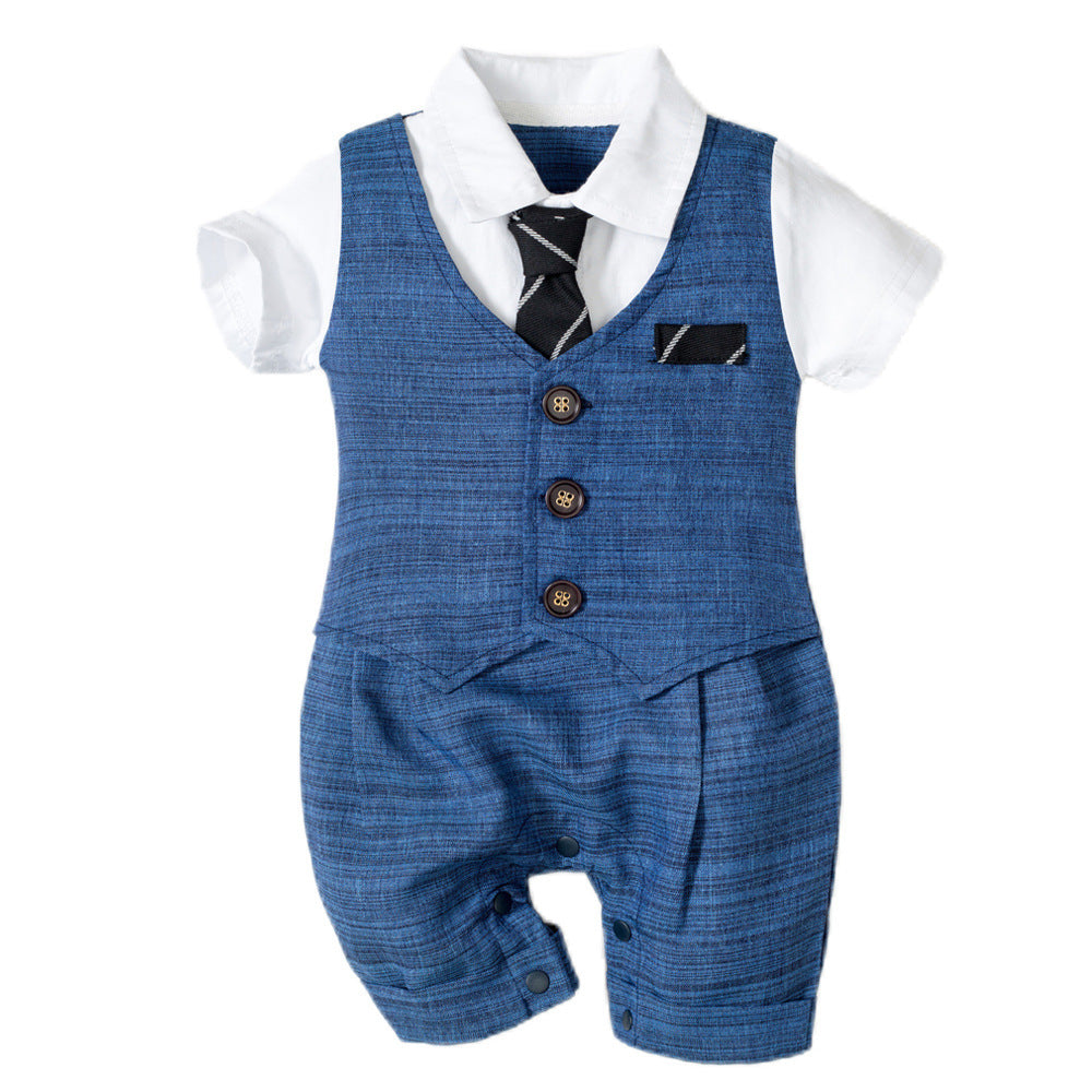 Summer New Baby Boy Jumpsuit