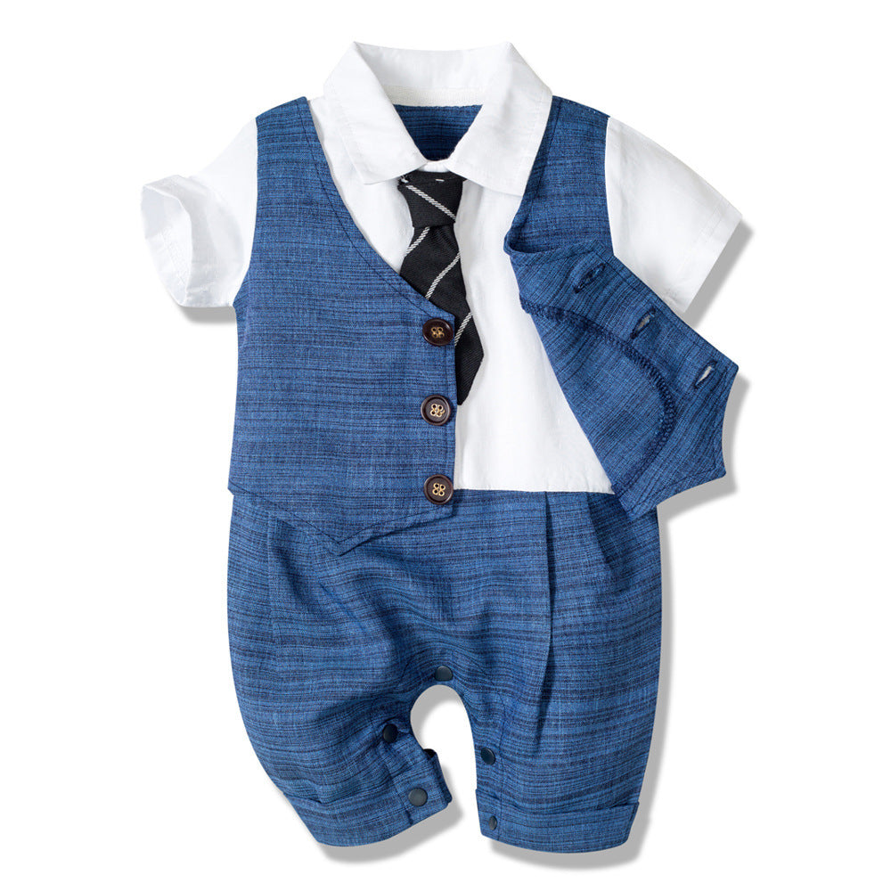 Summer New Baby Boy Jumpsuit