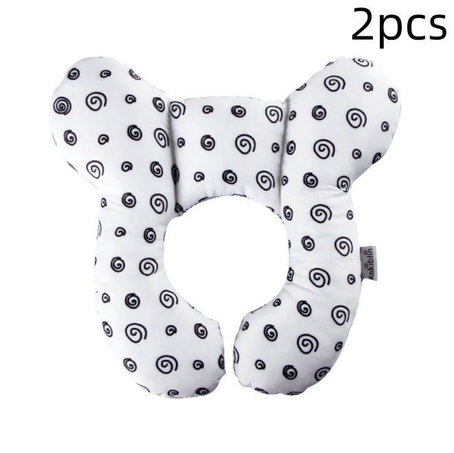 Infant Pillow  Baby Bed  U-Shaped Safety Seat  Neck Guard  Fixed Stereotyped Stroller Pillow